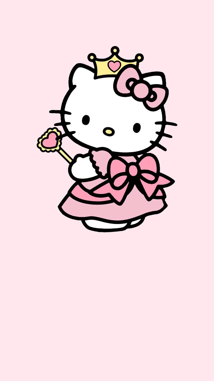 Brown-Hello-Kitty-Wallpaper