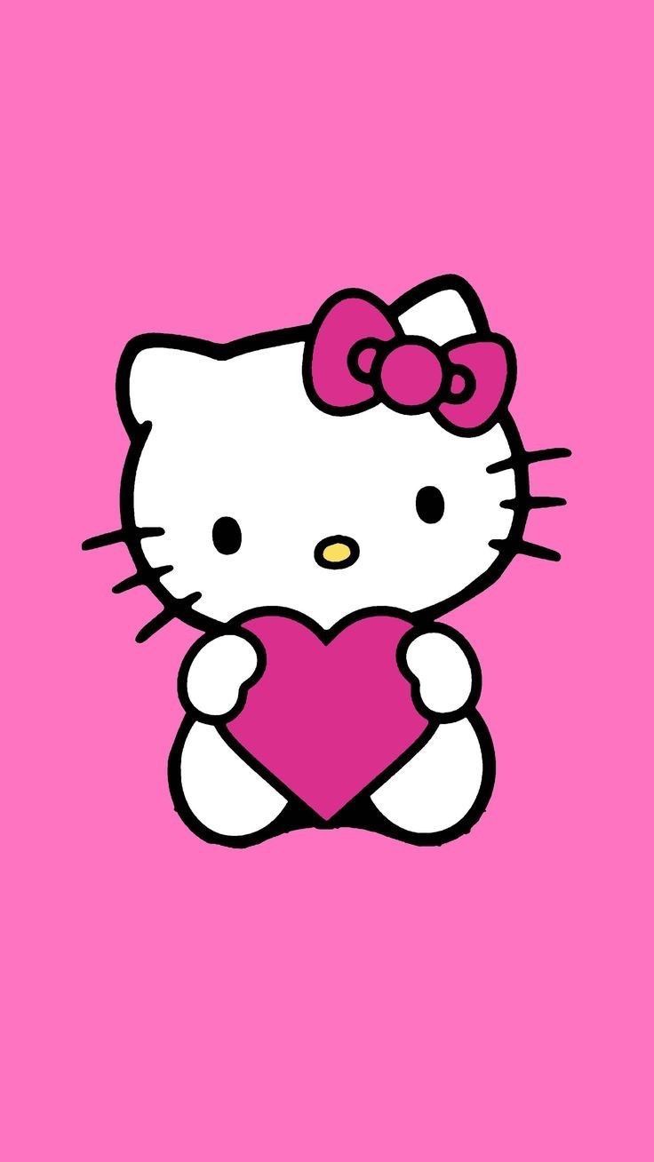 Dark-Blue-Hello-Kitty-Wallpaper