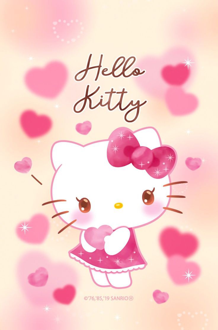 Hello-Kitty-Wallpaper-Black
