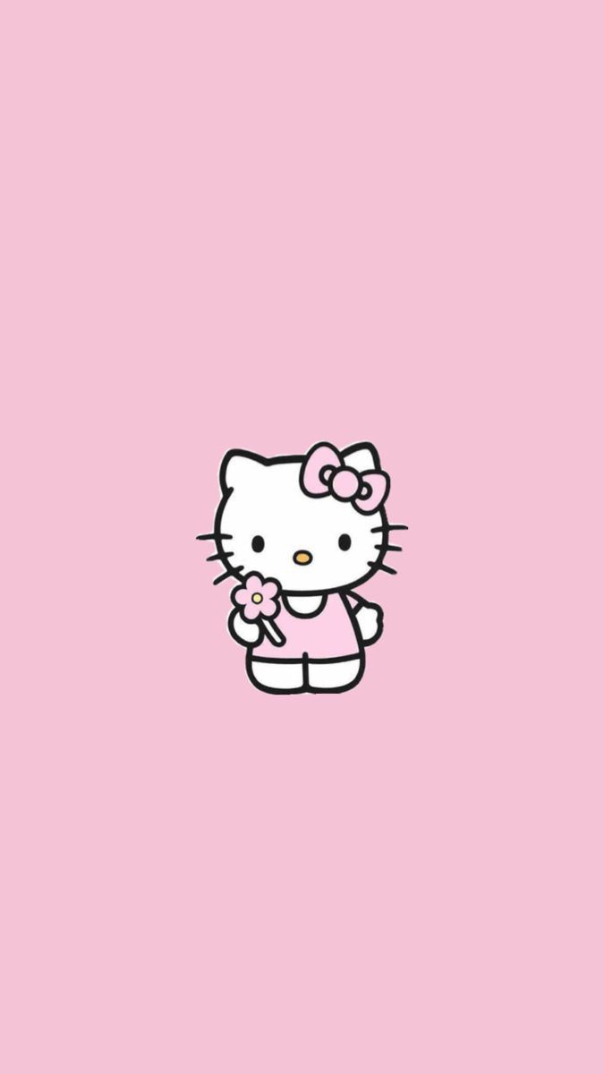Hello-Kitty-Wallpaper-Brown