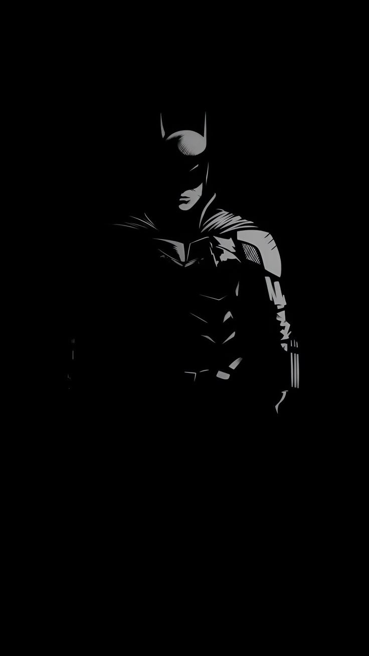 black and white batman wallpaper