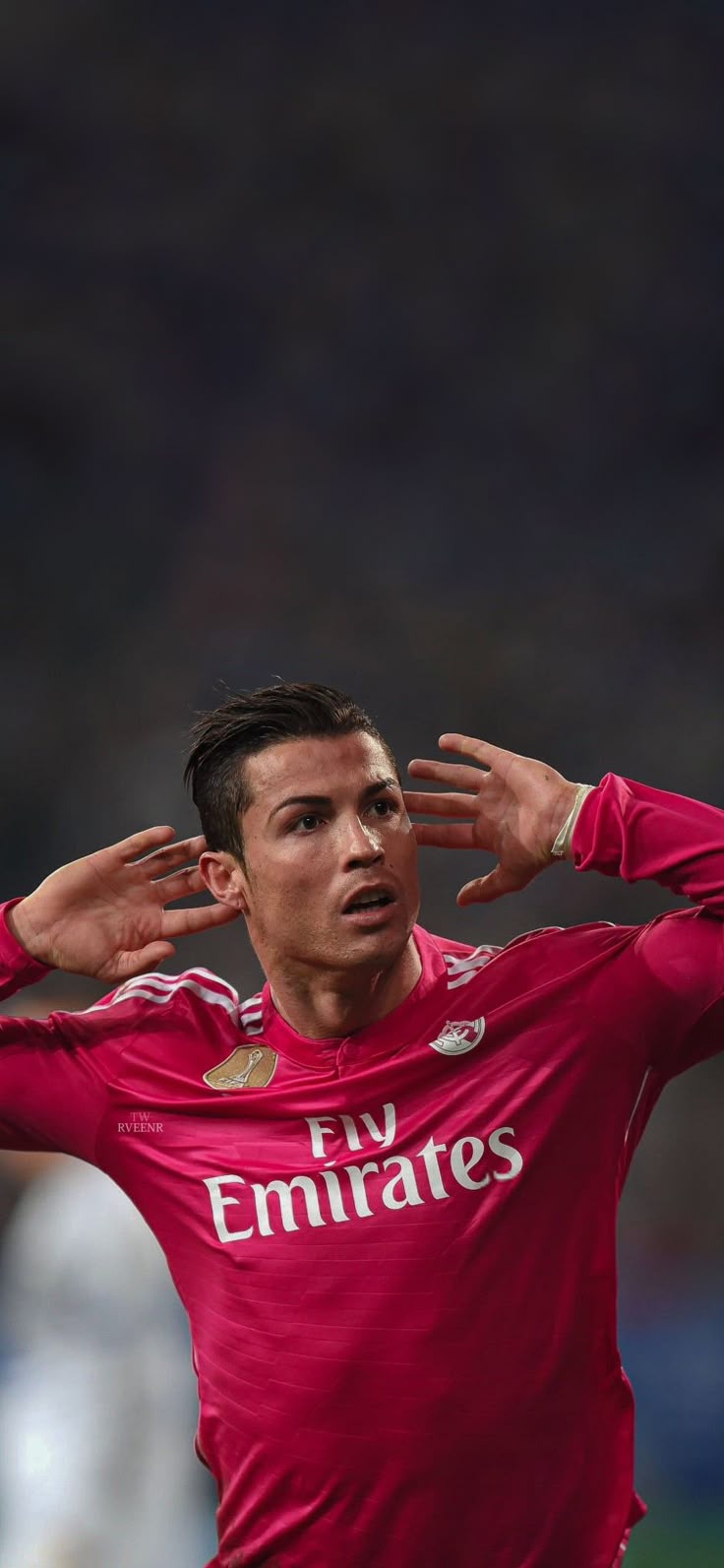black and white ronaldo wallpaper