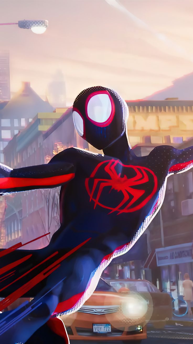 blue spider man wallpaper