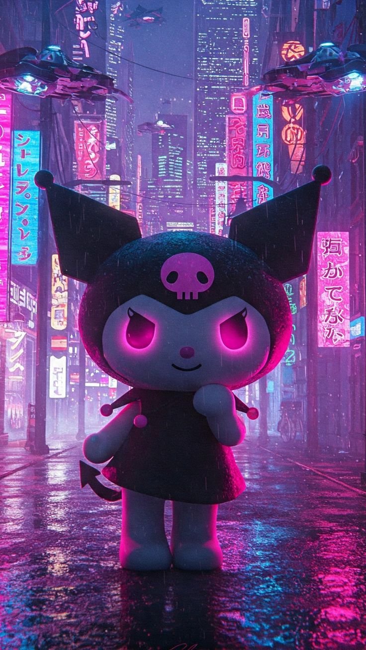 emo kuromi wallpaper aesthetic