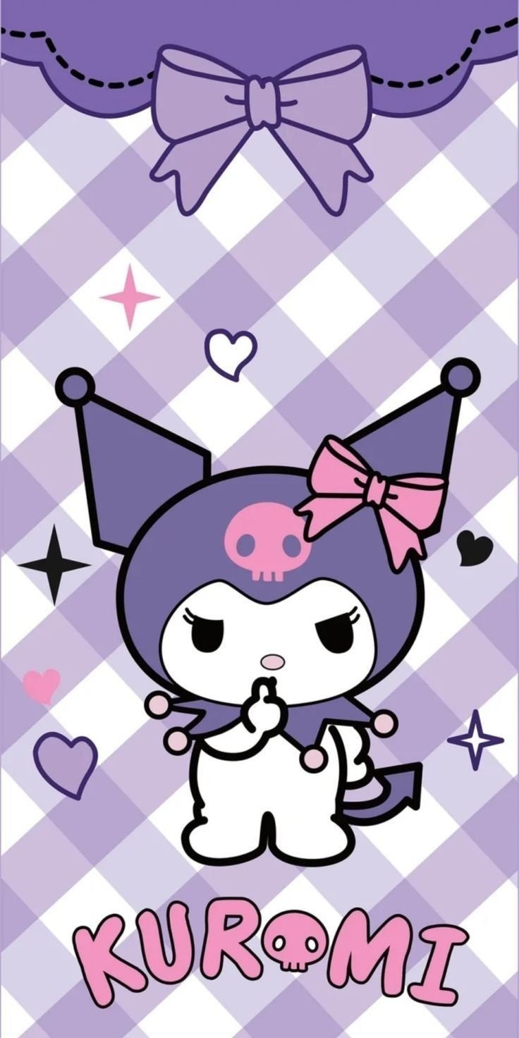 emo kuromi wallpaper iphone