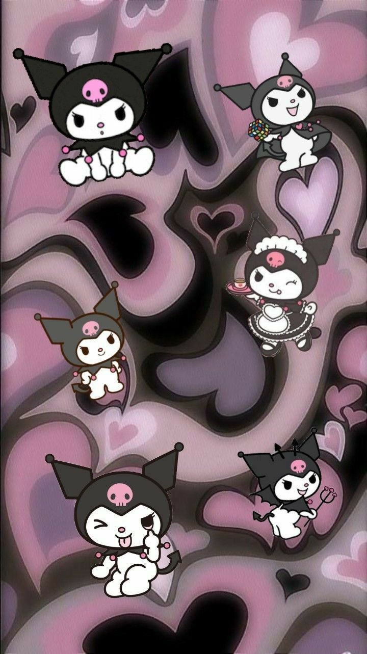 emo kuromi wallpaper laptop