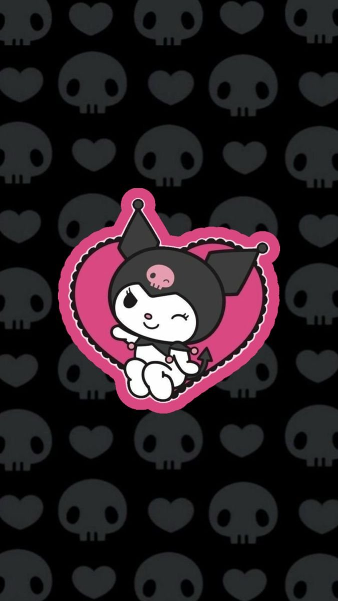 evil kuromi wallpaper