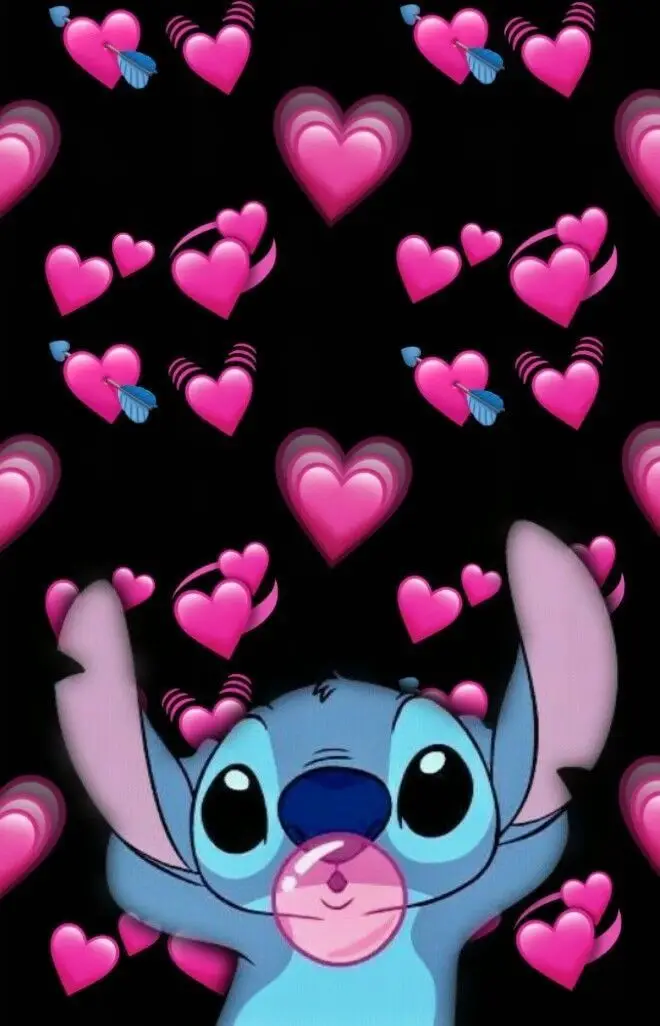stitch-wallpaper-black-and-white
