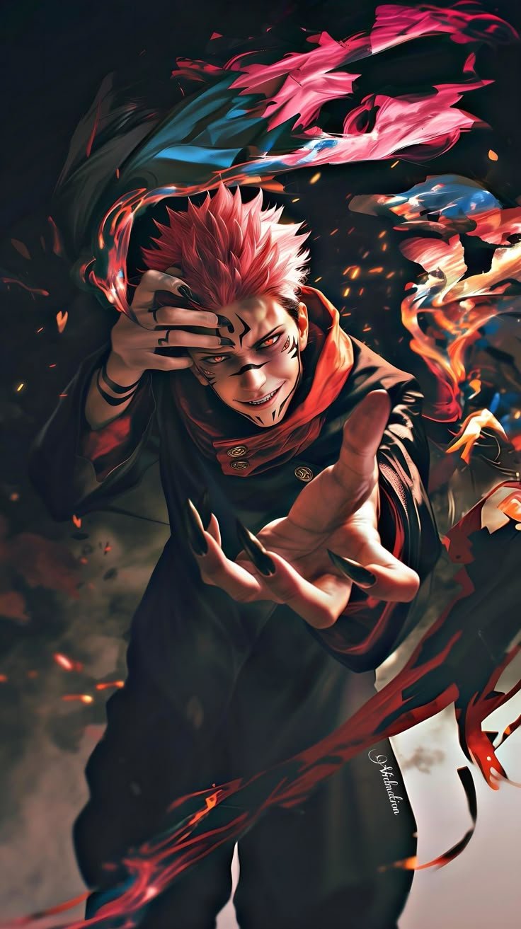 sukuna cool wallpaper